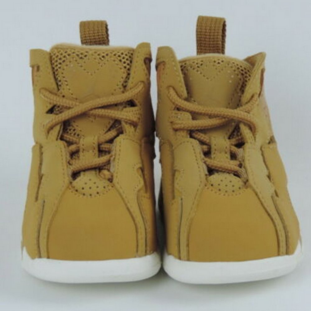 Jordan True Flight BT Toddlers Shoes Leather Golde - Picture 4 of 12
